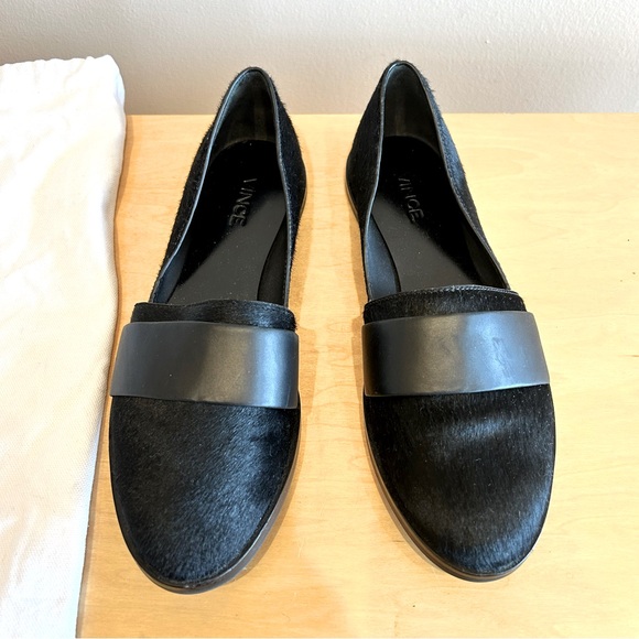 Vince Fur Flats - Picture 2 of 4